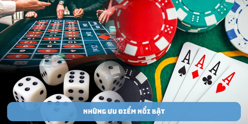 Những ưu điểm nổi bật khi tham gia chơi casino tại 88VV